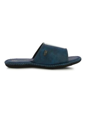 blue slip on flip flops - 17076760 - Standard Image - 2
