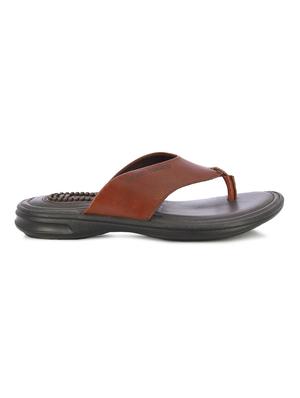 tan toe separator slippers - 17076765 - Standard Image - 2