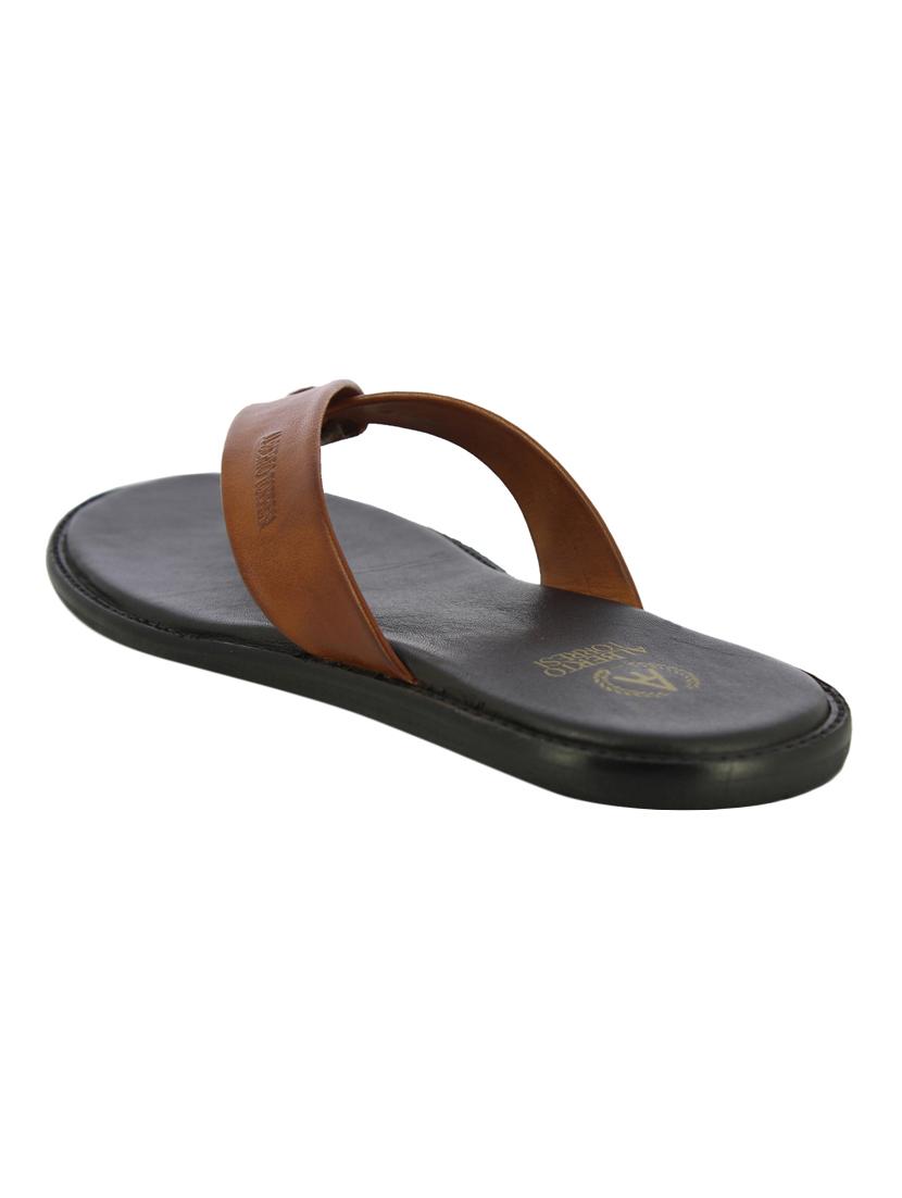 tan toe separator slippers - 17076771 - Zoom Image - 3