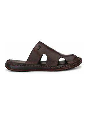 brown slip on slippers - 17076774 - Standard Image - 2