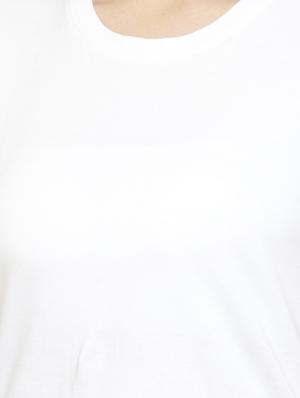 round neck solid tee - 17076897 - Standard Image - 6