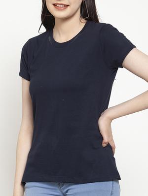 round neck solid tee - 17076901 - Standard Image - 5