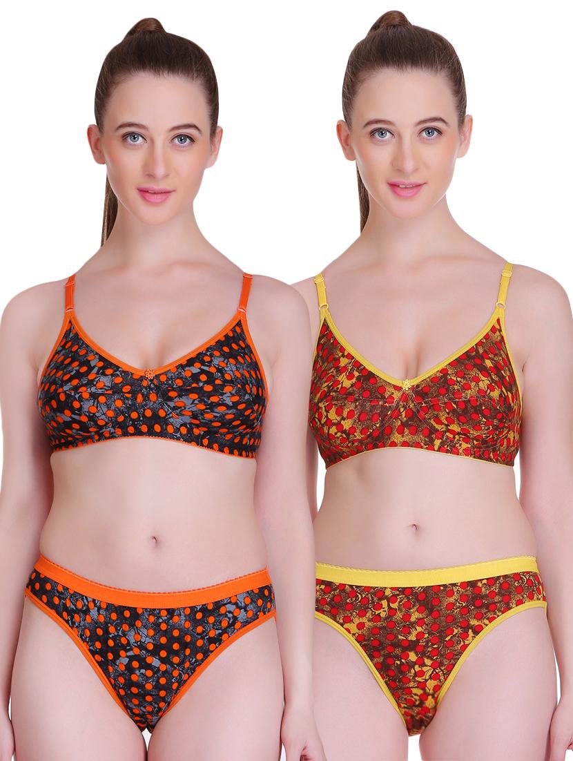 set of 2 bra and panty set - 17076925 - Zoom Image - 1
