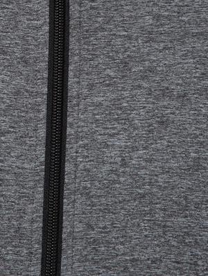 grey solid casual jacket - 17077559 - Standard Image - 5
