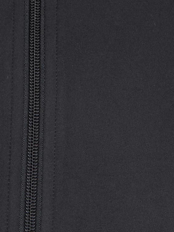 black solid casual jacket - 17077561 - Zoom Image - 5