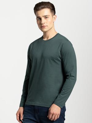 green solid t-shirt - 17077691 - Standard Image - 2
