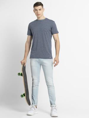 blue striped t-shirt - 17077697 - Standard Image - 4