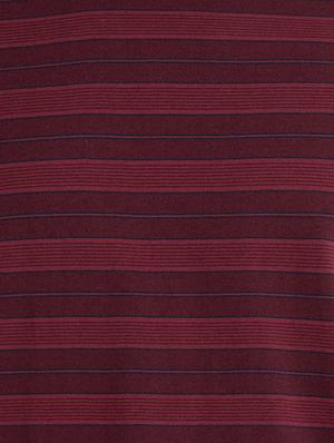 maroon striped tshirt - 17077702 - Standard Image - 5