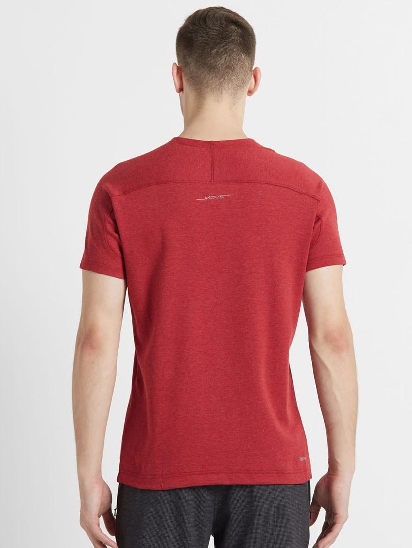 red solid t-shirt - 17077703 - Zoom Image - 3