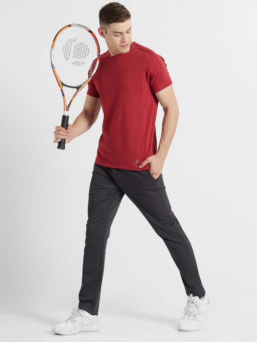 red solid t-shirt - 17077703 - Zoom Image - 4