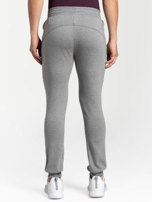 grey solid cotton jogger - 17077735 - Standard Image - 3