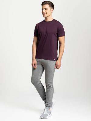 grey solid cotton jogger - 17077735 - Standard Image - 4
