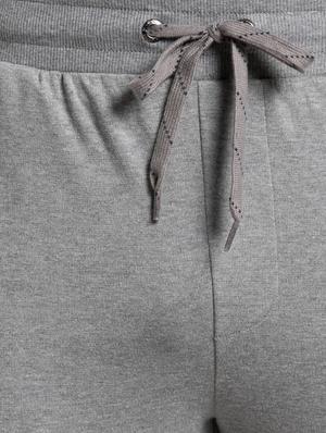 grey solid cotton jogger - 17077735 - Standard Image - 5