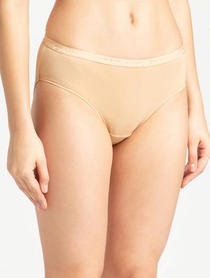beige solid hipster panty - 17077774 - Standard Image - 3