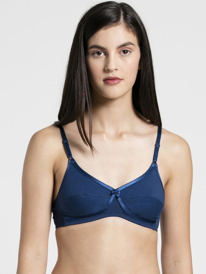 bow patch regular bra - 17077843 - Zoom Image - 1