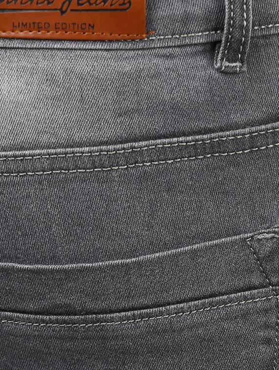 grey light washed ripped denim jeans - 17080152 - Zoom Image - 6