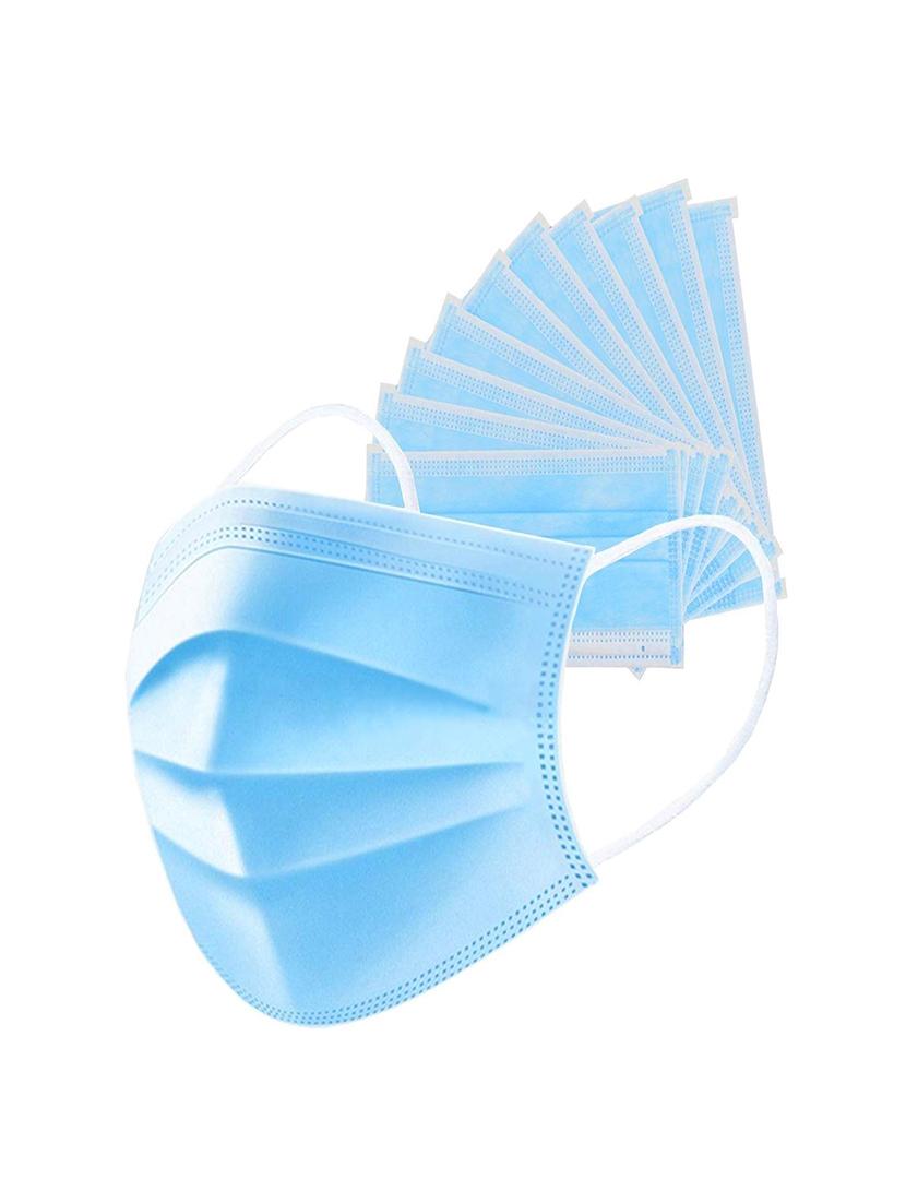 fair crafts disposable face masks 3 ply for anti virus,dust,protection (pack of 45) - 17080321 - Zoom Image - 1