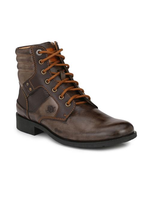 brown lace up ankle boots - 17080572 - Standard Image - 1