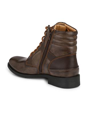 brown lace up ankle boots - 17080572 - Standard Image - 3