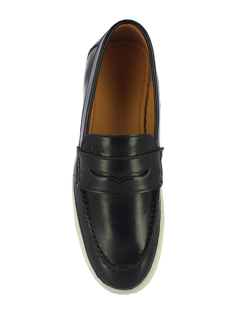 black slip on loafers - 17080585 - Zoom Image - 4