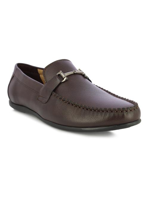 brown slip on loafers - 17080613 - Standard Image - 1