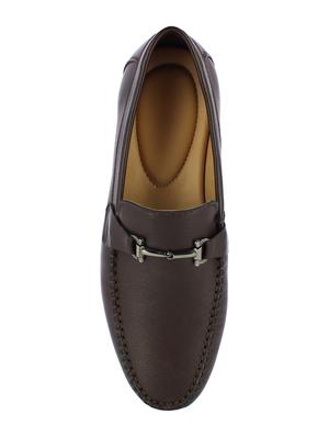 brown slip on loafers - 17080613 - Standard Image - 4