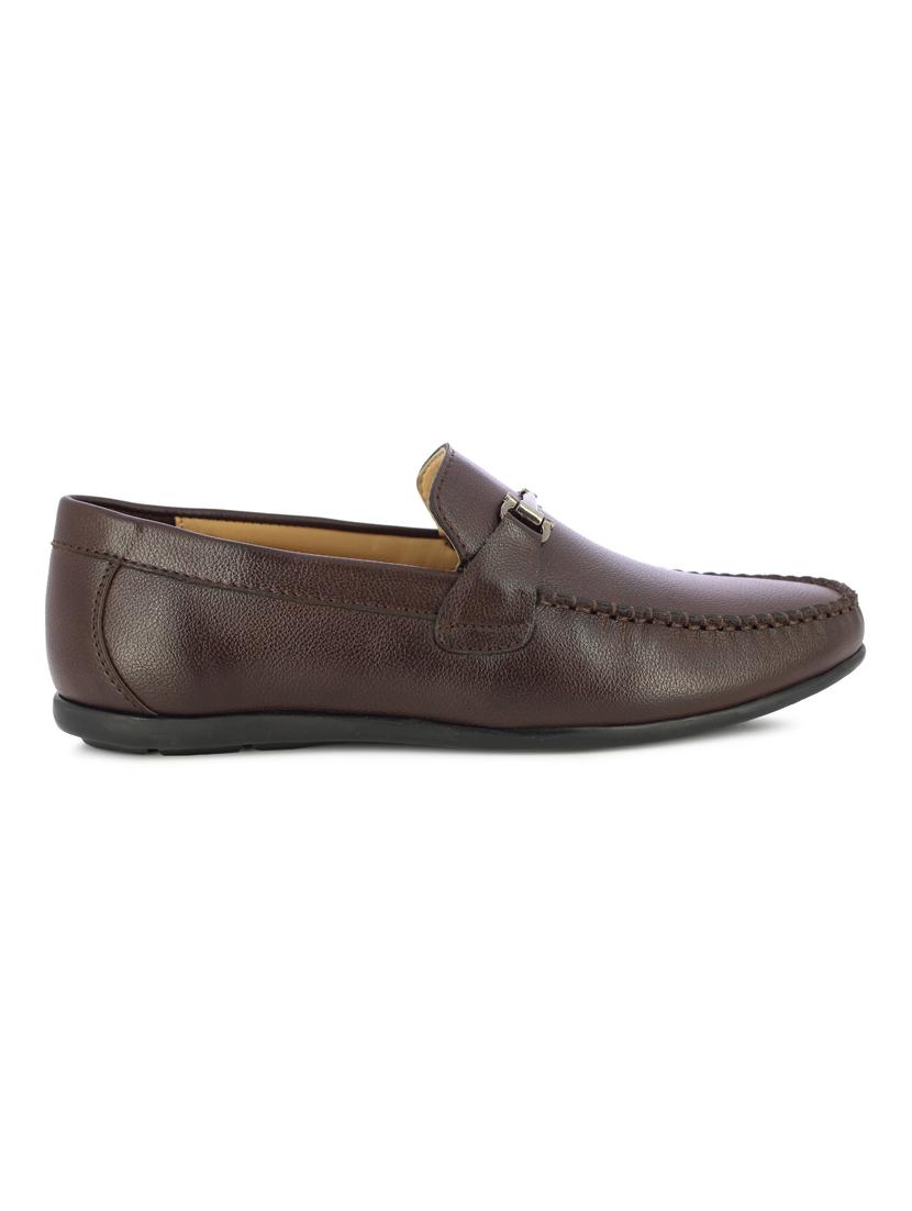 brown slip on loafers - 17080613 - Zoom Image - 2