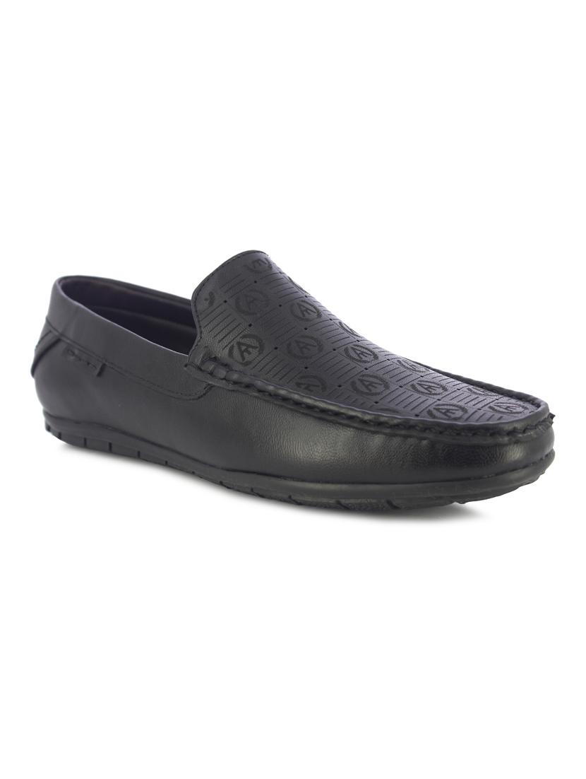 black slip on loafers - 17080620 - Zoom Image - 1