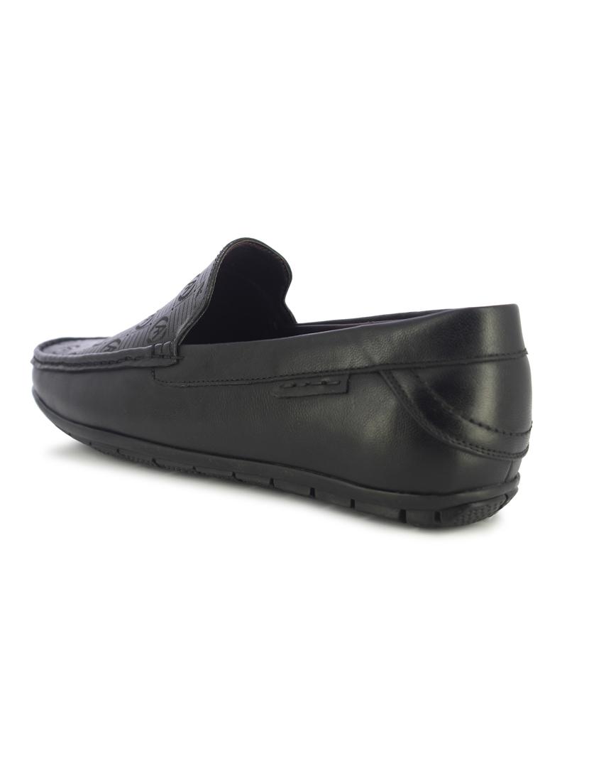 black slip on loafers - 17080620 - Zoom Image - 3