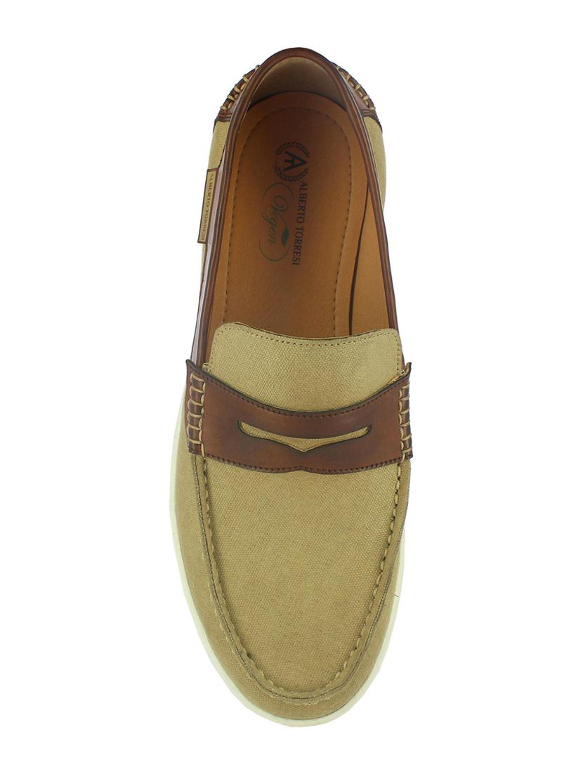 beige slip on loafers - 17080630 - Zoom Image - 4