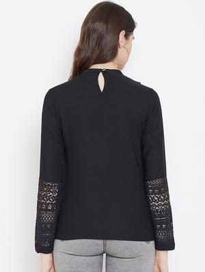 ruffled detail solid top - 17080797 - Standard Image - 3
