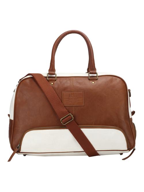 brown leather dufflebag - 17080817 - Standard Image - 1