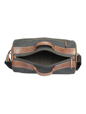 black leather dufflebag - 17080822 - Standard Image - 3