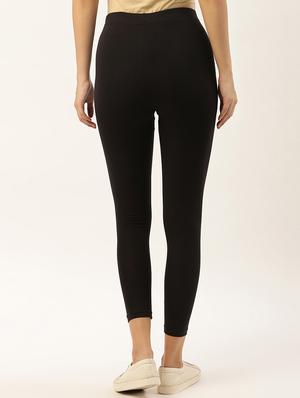 high rise solid legging - 17080919 - Standard Image - 3