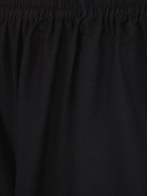 black rayon palazzos - 17081117 - Standard Image - 5