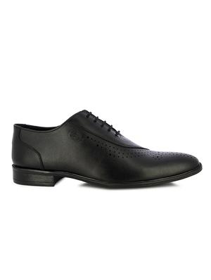 black lace-up derbys - 17081180 - Standard Image - 2