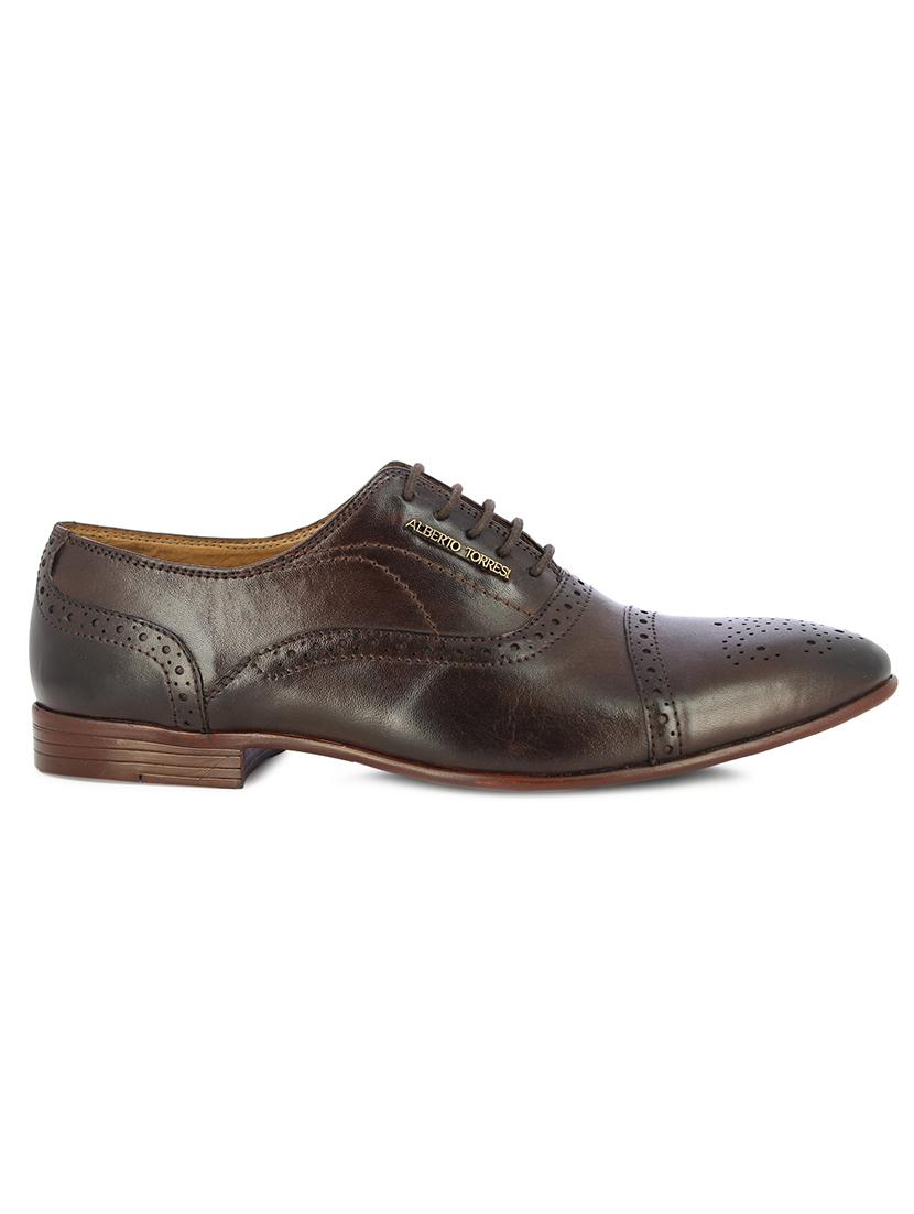 brown lace-up derbys - 17081192 - Zoom Image - 2