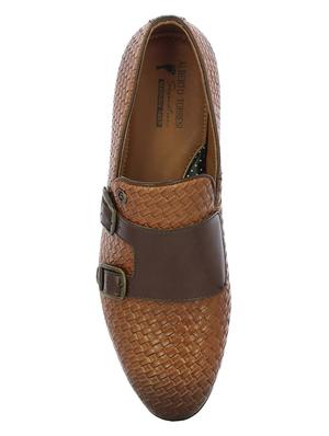 tan slip on shoes - 17081201 - Standard Image - 4