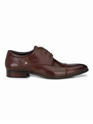 brown lace-up derbys - 17081205 - Standard Image - 2