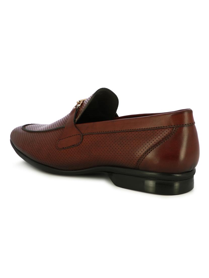 brown slip on shoes - 17081262 - Zoom Image - 3