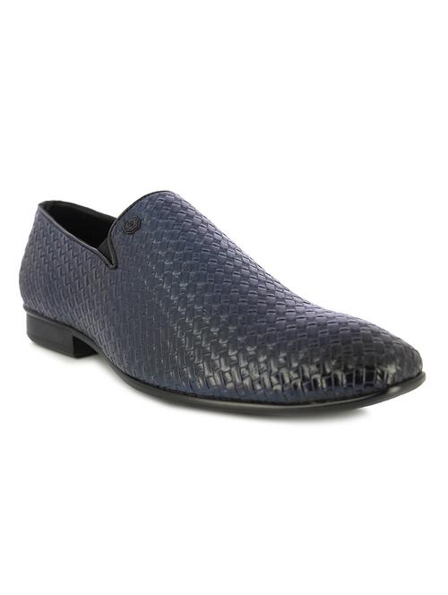 blue slip on casual shoes - 17081275 - Standard Image - 1