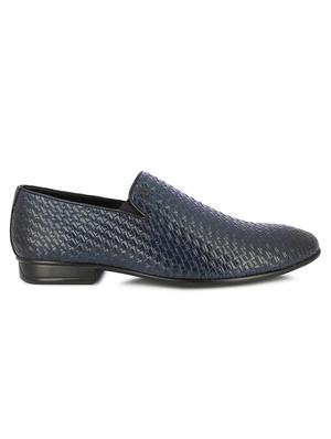 blue slip on casual shoes - 17081275 - Standard Image - 2