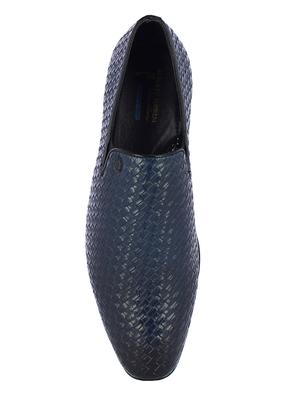 blue slip on casual shoes - 17081275 - Standard Image - 4