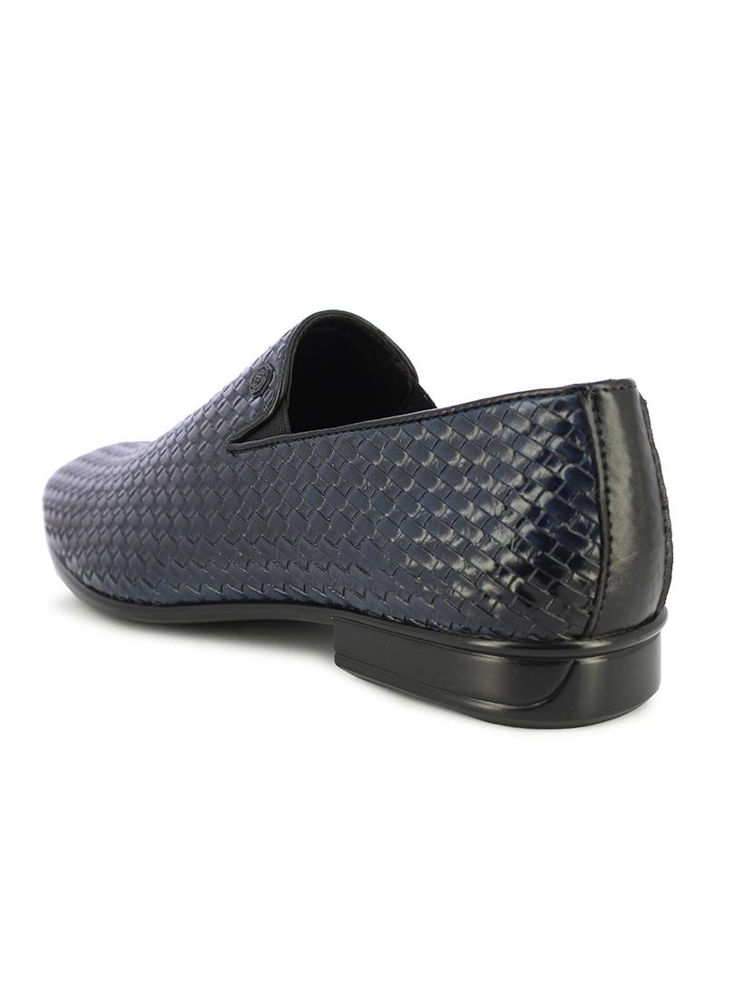 blue slip on casual shoes - 17081275 - Zoom Image - 3