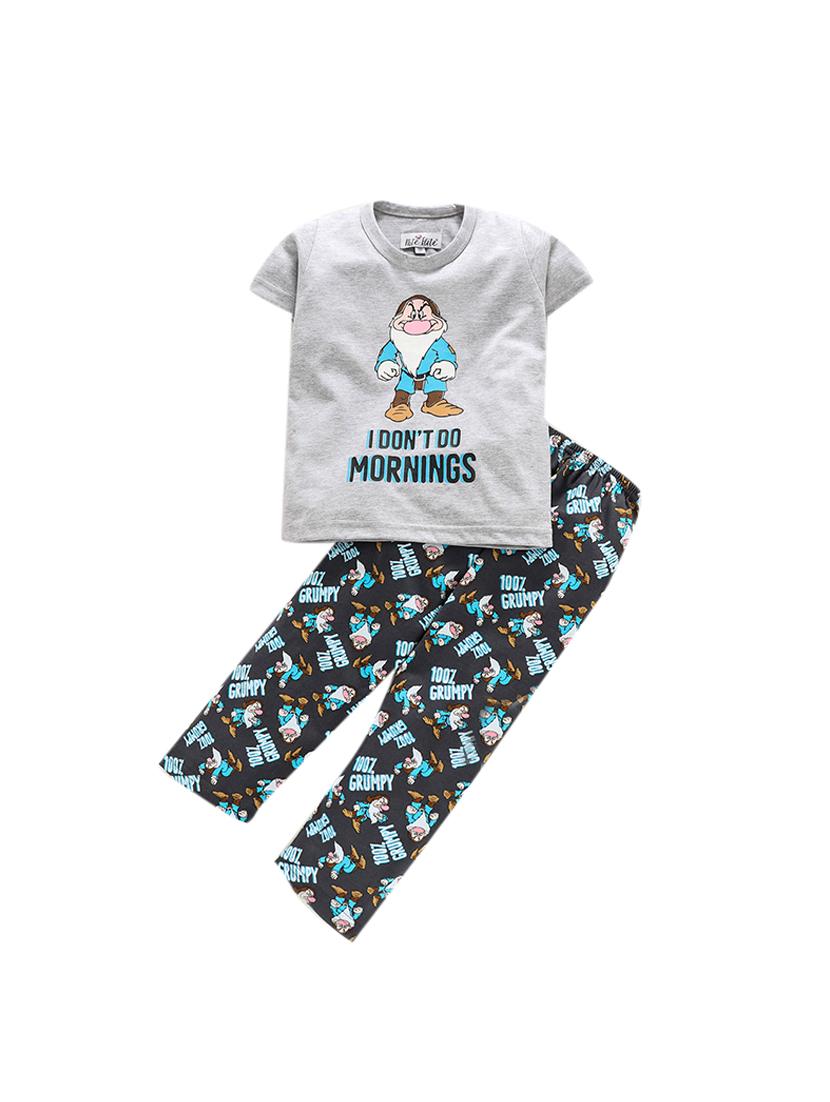 multi colored cotton pyjama set nightwear - 17081776 - Zoom Image - 1