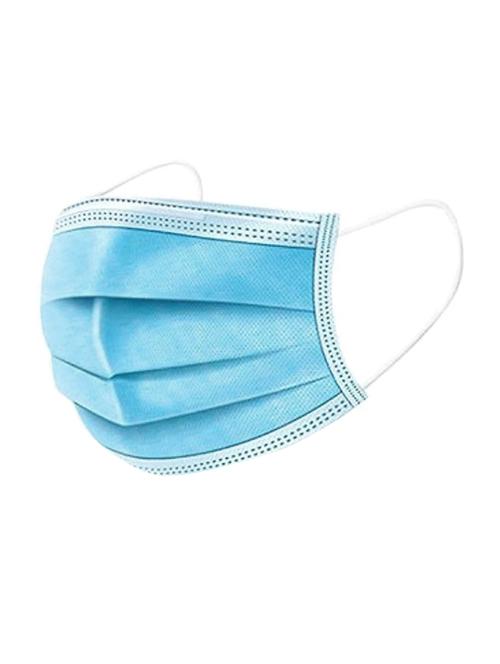 blue non woven anti-pollution women mask pack of 40 - 17081822 - Standard Image - 1