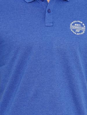 blue solid polo tshirt - 17082171 - Standard Image - 4