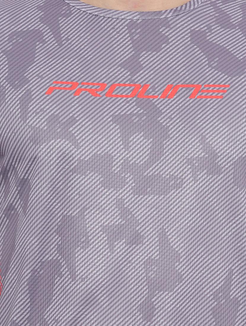 grey printed t-shirt - 17082223 - Zoom Image - 4