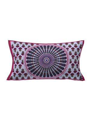 cotton jaipuri print single bedsheet with pillow cover - 17082350 - Standard Image - 2