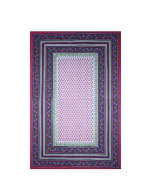 cotton jaipuri print 6 seater table cover - 17082385 - Standard Image - 3